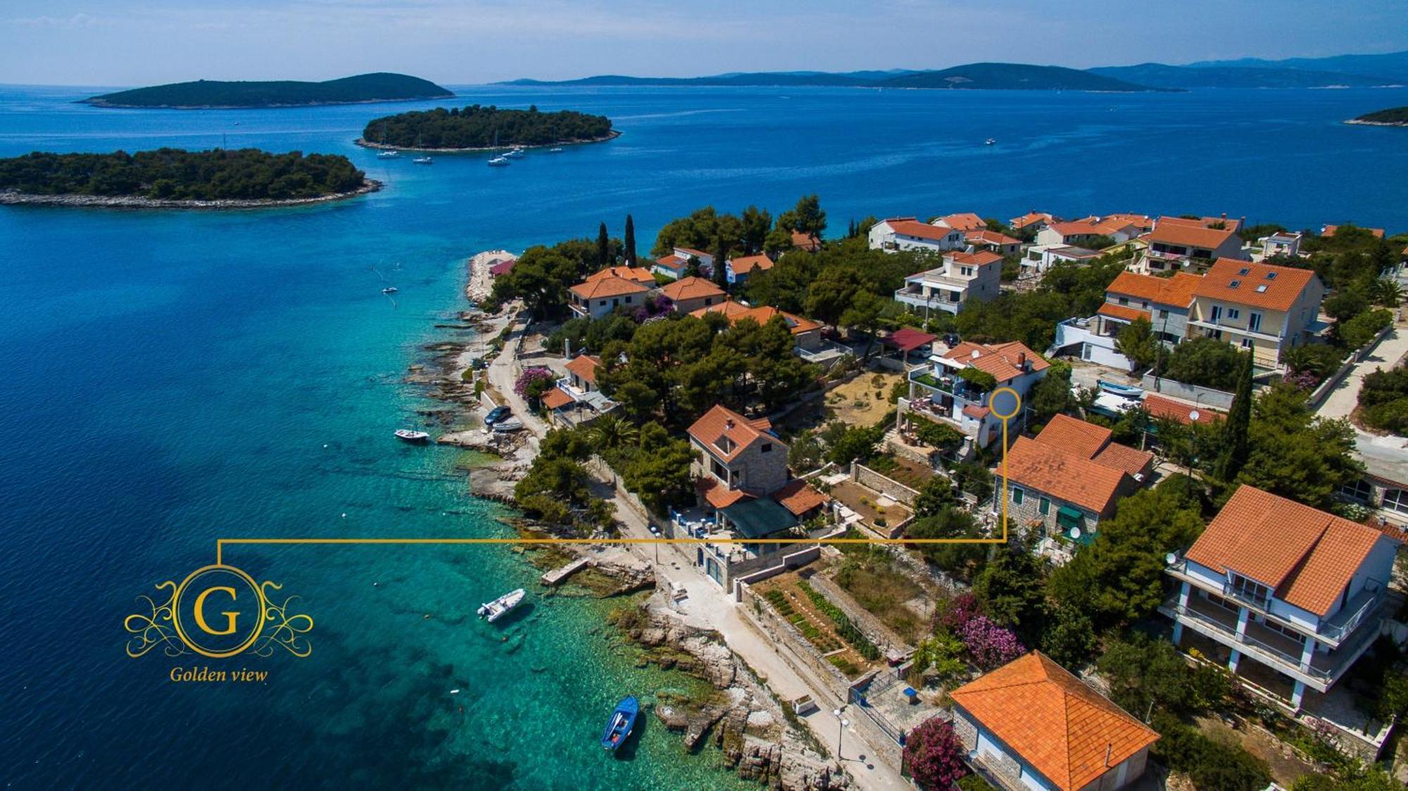 Golden View Luxury Apartment Maslinica Εξωτερικό φωτογραφία